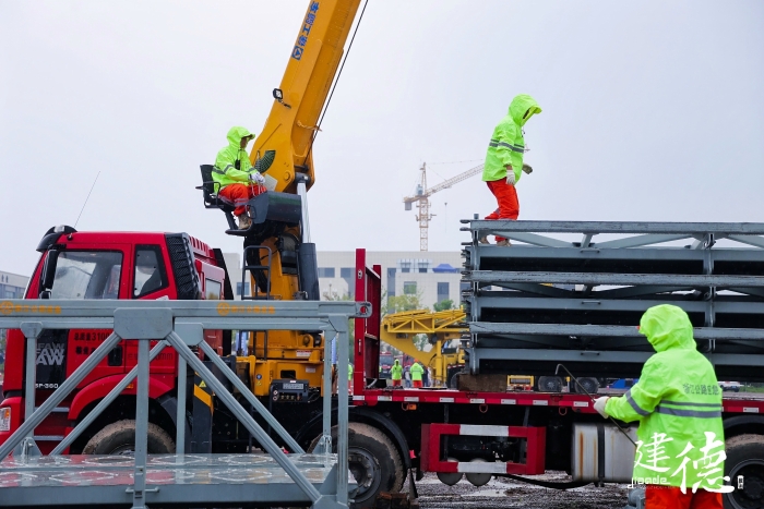 20分钟一座应急桥！壹定发加入2024年省级公路与运输突发事务应急演练