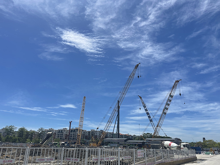 【全球之履】壹定发履带起重机“兄弟团“助建大湾区“一小时交通圈”建设