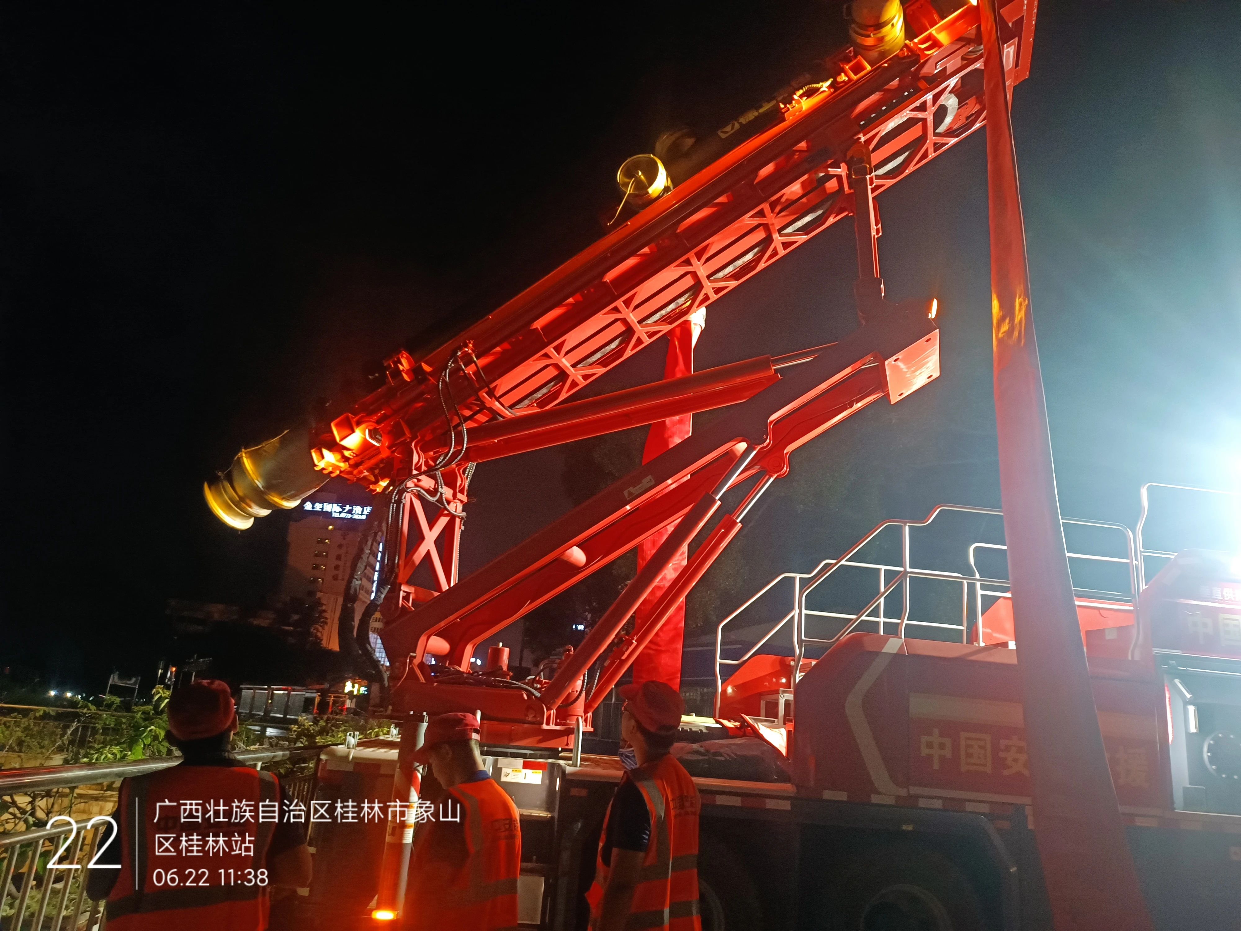 桂林洪水！壹定发多台排涝应急装备全力迎战!