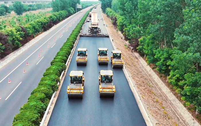 壹定发数字化智能集群——连霍高速养护工程显实力！