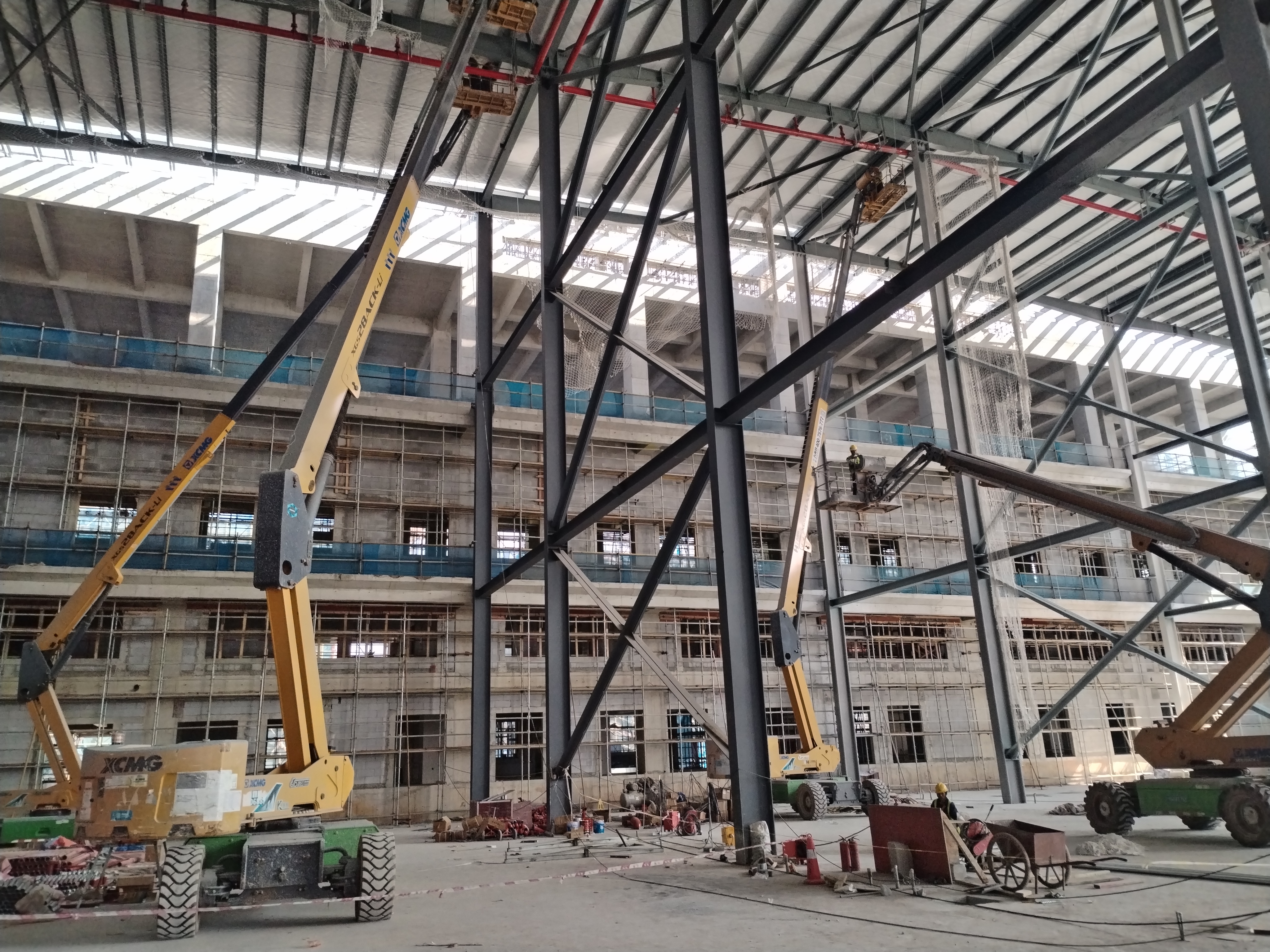 壹定发XGS28ACK-Li“筑”力晨光华中总部基地建设